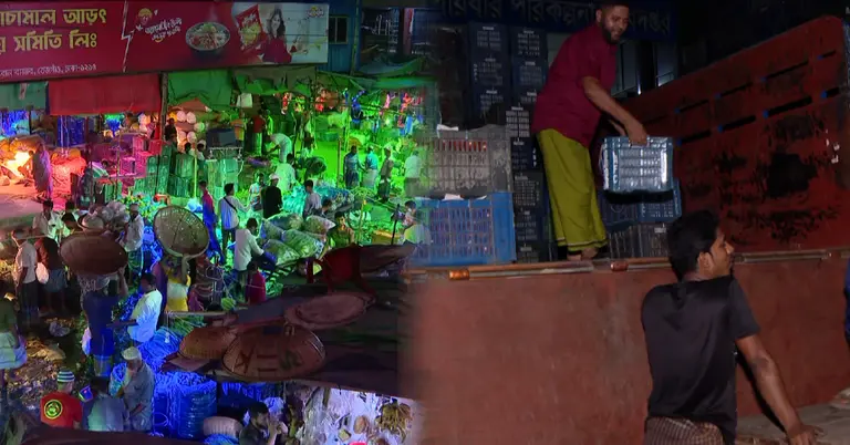 রাতের কারওয়ান বাজার